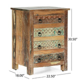 Christopher Knight Home® Noble House 4 Drawer Chest