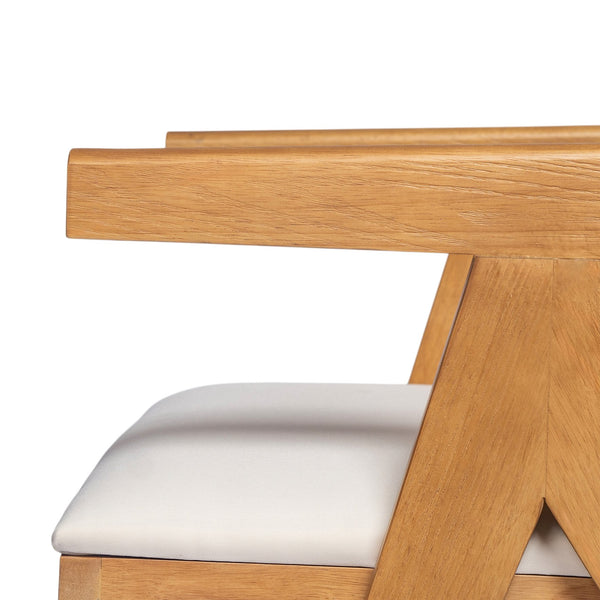 English Elm Christopher Knight Home® - Chandigarh Arm Dining Chairs Set Of 2 - Stylish Cane Upholstered Kitchen Chairs With Comfort & Charm N768P241396N