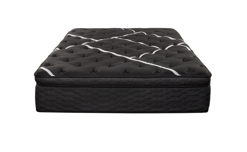 English Elm Restonic Comfortcare Hybrid Euro Top Mattress with Gel Foam and Wrapped Coil Support B123P242430