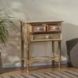 Christopher Knight Home® - Noble House - - Wooden 2 Drawer End Table