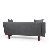 Christopher Knight Home® - Noble House - Mableton Mid-Century Modern Upholstered 3 Seater Sofa