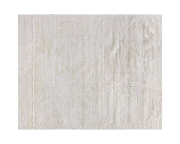 Sunpan Caruso Hand-Loomed Rug - Artisan-Crafted Elegance with Unique Organic Patterns for Sophisticated Spaces 8' X 10'