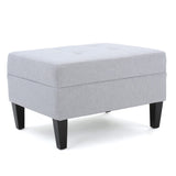 Christopher Knight Home® - Noble House - Zahra Contemporary Tufted Fabric Ottoman