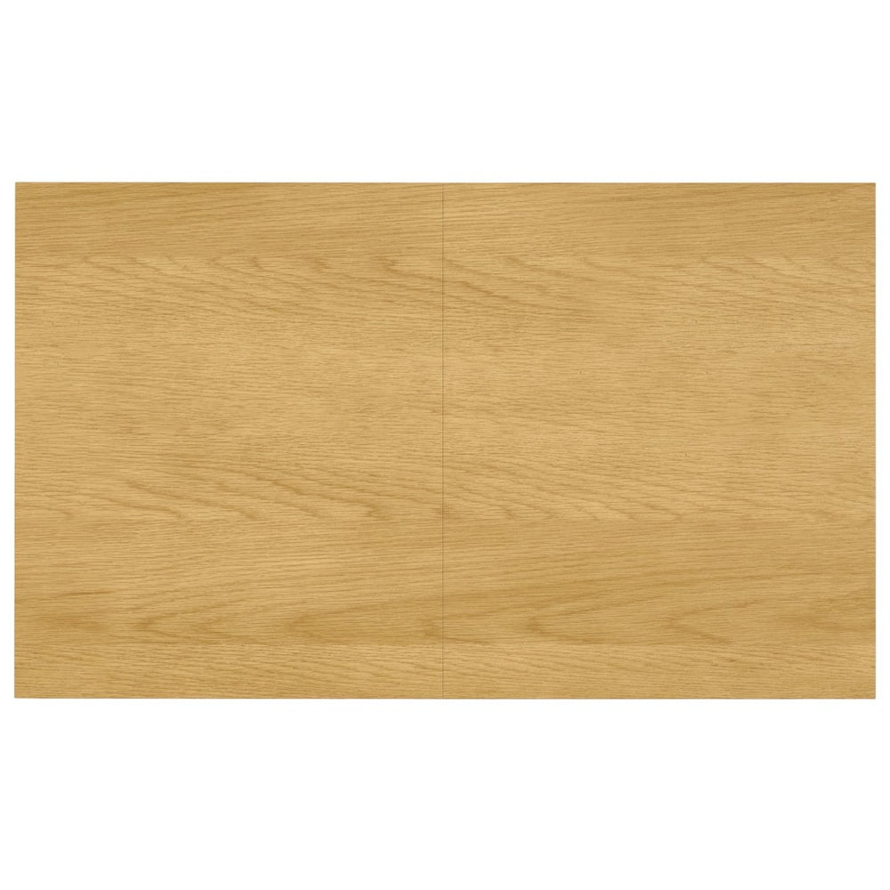 English Elm Wilson Transitional Extendable Dining Table In Rich Oak Veneer - Seats 6-8, Perfect For Family Meals B136P266908-GIGA