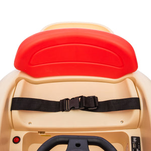 English Elm 12v Kids Hamburger Bumper Ride on Car with 360 Spin Parental Remote and Led Display W1578P299386