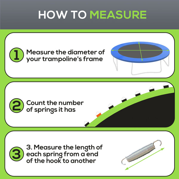 English Elm Soozier 14 Foot Round Trampoline Replacement Mat Uv Polypropylene 80 V-rings W2225P200525