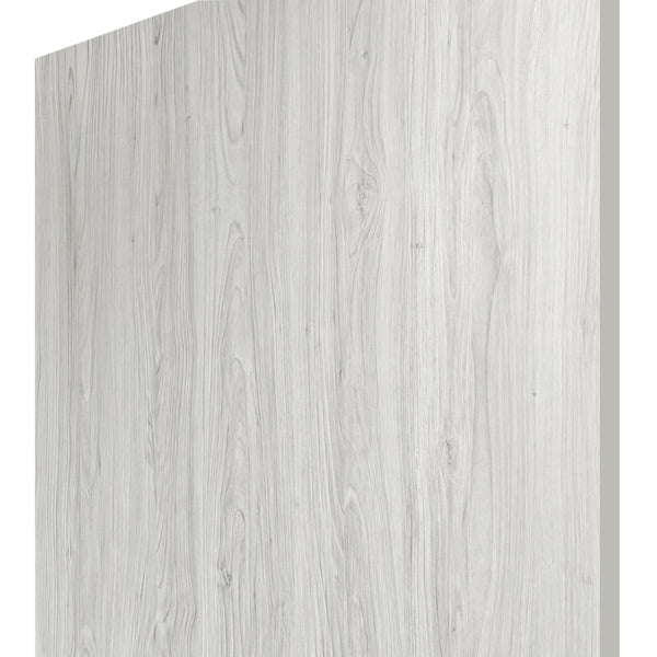English Elm 30 in Flush Interior Door Slab White Melamine Mdf Core Smooth Grain Finish B2763P486378