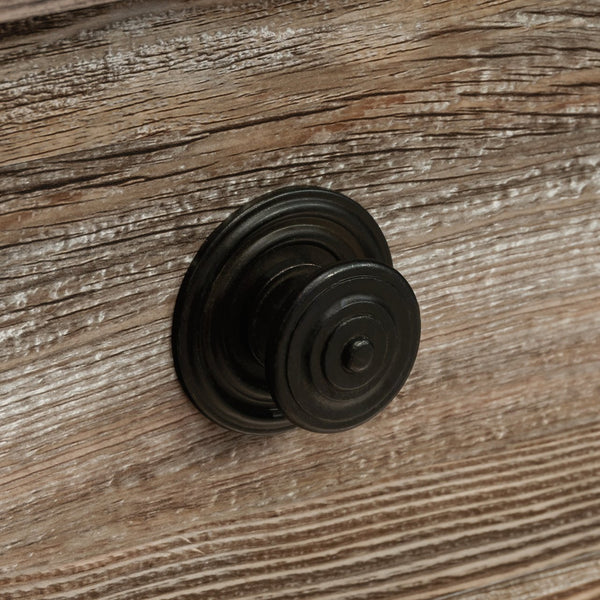 English Elm Lateral File - Warm Brown Storage Solution, Space-Saving Design For Home Or Office Organization B356P367936