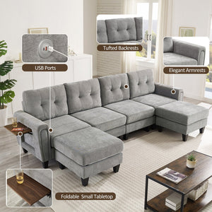 English Elm Swivel Barrel Accent Chair Chenille Tufted Round Club Seat for Living Room Lounge N719S002250E
