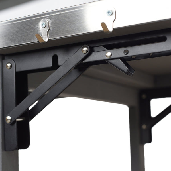 English Elm 54.33" Farmhouse Outdoor Kitchen Cart Solid Fir Frame Steel Top Storage Bbq Prep Blue Gray,Walnut Brown N767P379702B