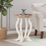 Christopher Knight Home® - Noble House - Purdin French Country Accent Table with Round Top