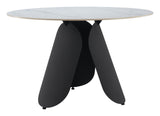 Toru Dining Table White 110349 Zuo Modern