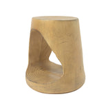 Christopher Knight Home® - Noble House - - Mgo Hollow Side Table, Wood-Like Texture, Natural Color