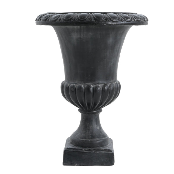 English Elm Mgo Classical Garden Urn Hand Painted Antique Finish Outdoor Patio Planter N772P301484A