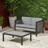 Christopher Knight Home® Noble House Jax Loveseat & Coffee Table