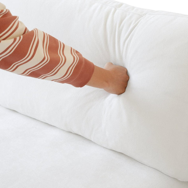 English Elm Sky Cloud Slope Sectional Sofa – Modular Linen L-Shaped Design With Washable Covers & Comfort B341S00029-GIGA