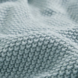 INK+IVY Bree Knit Casual Blanket II51-1308 Light Blue