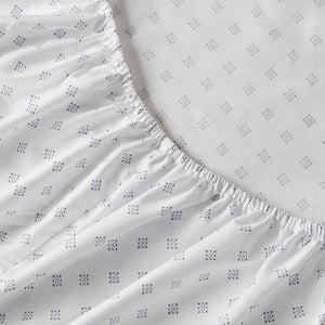 JLA Home Comfort Spaces - Chambray Lightweight Microfiber Comforter Set — Breathable Chambray-Print Cozy All-Season Luxury Navy AM10-0067