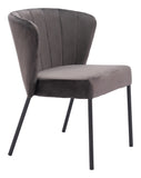 Aimee Dining Chair - Set of 2 Gray 109679 Zuo Modern