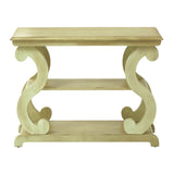 OSP Home Furnishings Ashland Console Table Antique Celedon