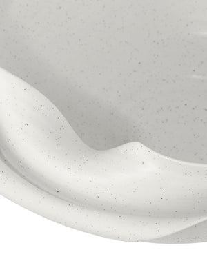 Currey & Company Grandeur Bowl - Handcrafted Beige Porcelain With Organic Artistry And Sculptural Movement Design White Porcelain 1200-1007-currey-company