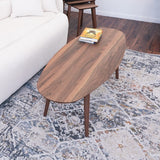 English Elm Ashcroft Furniture - Carsen Oval Center Table