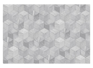 English Elm Hexagon Carrara Gray Marble Tile – Textured 3D Fluted Design For Luxurious Bathroom Walls & Backsplashes W1696P262339