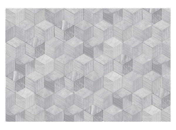 English Elm Hexagon Carrara Gray Marble Tile – Textured 3D Fluted Design For Luxurious Bathroom Walls & Backsplashes W1696P262339