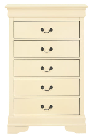 English Elm Louisphillipe G02175-Ch Beige Storage Chest - Timeless Design With Ample Storage For Any Bedroom B078107852