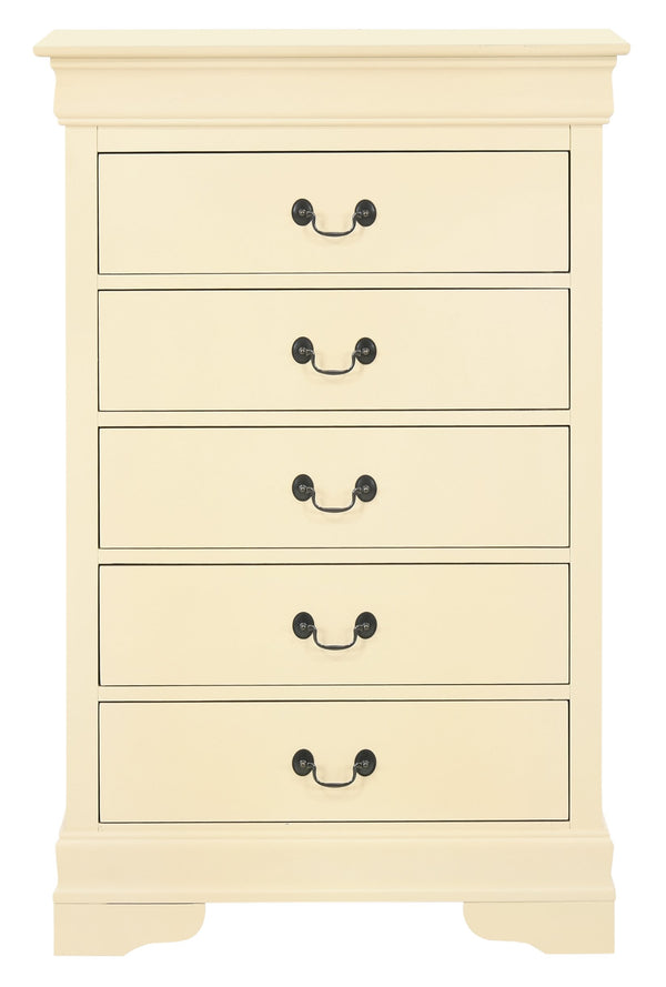 English Elm Louisphillipe G02175-Ch Beige Storage Chest - Timeless Design With Ample Storage For Any Bedroom B078107852