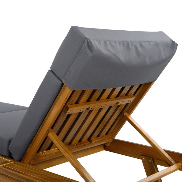 English Elm Christopher Knight Home® - Lounge Chaise Set With Adjustable Headrest, Weather-Resistant Cushions For Stylish Outdoor Comfort N770P253442T_N770P285267G