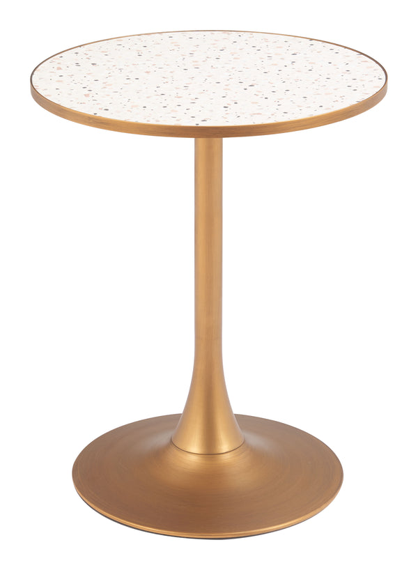 Zuo Modern Bite Bistro Table – Elevate Your Space With Modern Design And Chic Style For Every Room Beige Mdf,Steel 110401-zuo-modern