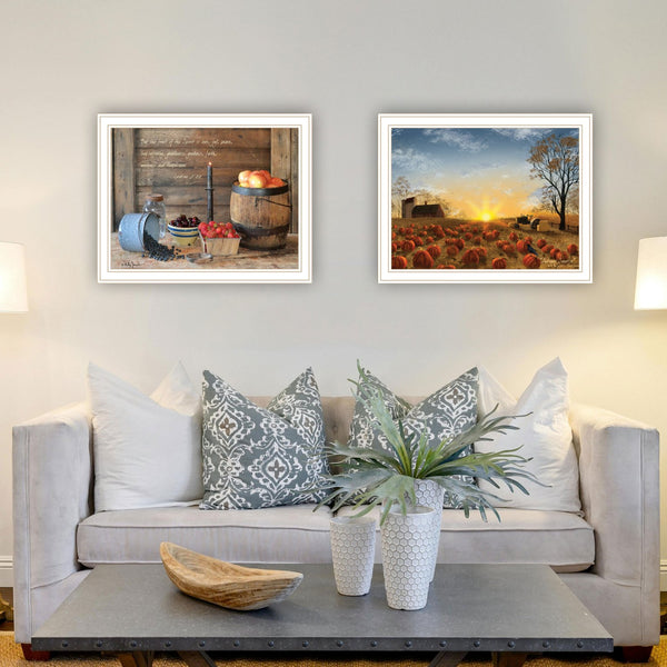 English Elm Trendy Decor 4u Billy Jacobs Autumn Two Piece Framed Art Set for Home Walls B067P255230