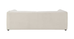 English Elm Jaeda Linen Beige Boucle Sofa with Plush Cushions, Timeless Comfort & Stylish Neutral Design for Living Rooms B2726P241776