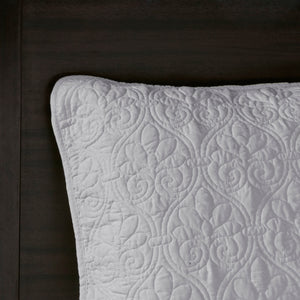 English Elm Reversible Madison Park Quebec Quilt Set Twin/Twin XL — Cottage-Stitched Cotton-Fill, Antimicrobial Freshness Protection Grey 17.72 L x 15.35 W x 4.72 H B03597437