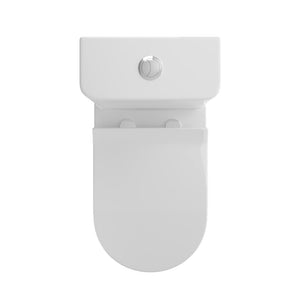 English Elm 1.1/1.6 Gpf Elongated Ceramic One-piece Toilet Skirted Base Comfort Height Soft Close B2724P246930