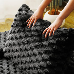 English Elm Black Turtle Velvet Convertible Sofa: Plush Reclining Lounger With Modular Design For Ultimate Comfort W3371S00033