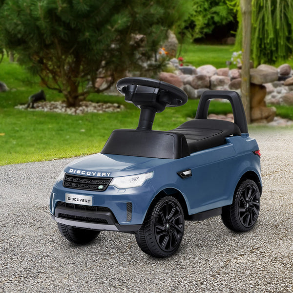 English Elm Qaba Plush Rocking Horse Ride on Toddler Toy with Sounds and Bonus Bear Companion Light Blue W2225P229132