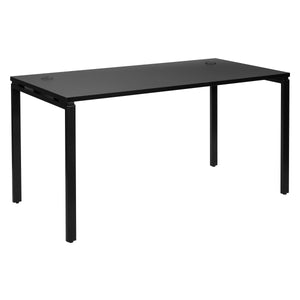 OSP Home Furnishings 60” Writing Desk Black