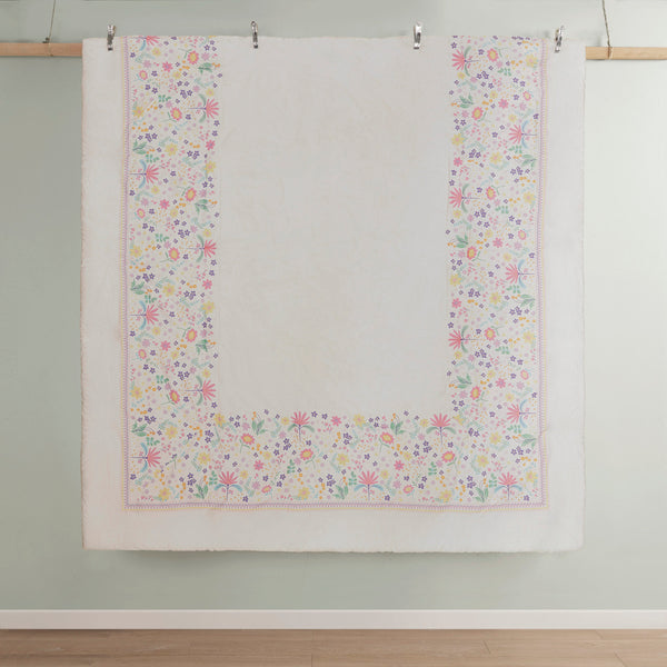 English Elm Full/Queen UHK Lulu Reversible Floral Cotton Duvet Set with Jungle Animals, Pom Pom Pillow, BCI Cotton B035P217814