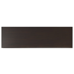 English Elm Connaught Solid Wood Buffet with Glass Doors Raised Panel Drawers Dining Storage B136P436051
