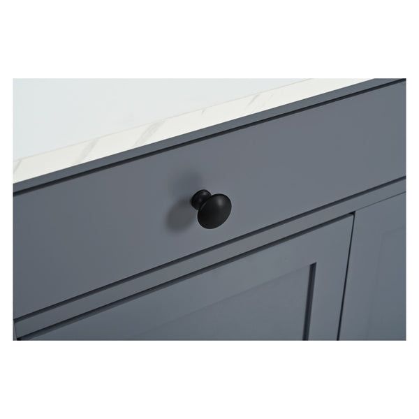 English Elm Topmax Modern Freestanding Kitchen Pantry Cabinet With Smart Storage & Style N717P221574E-GIGA