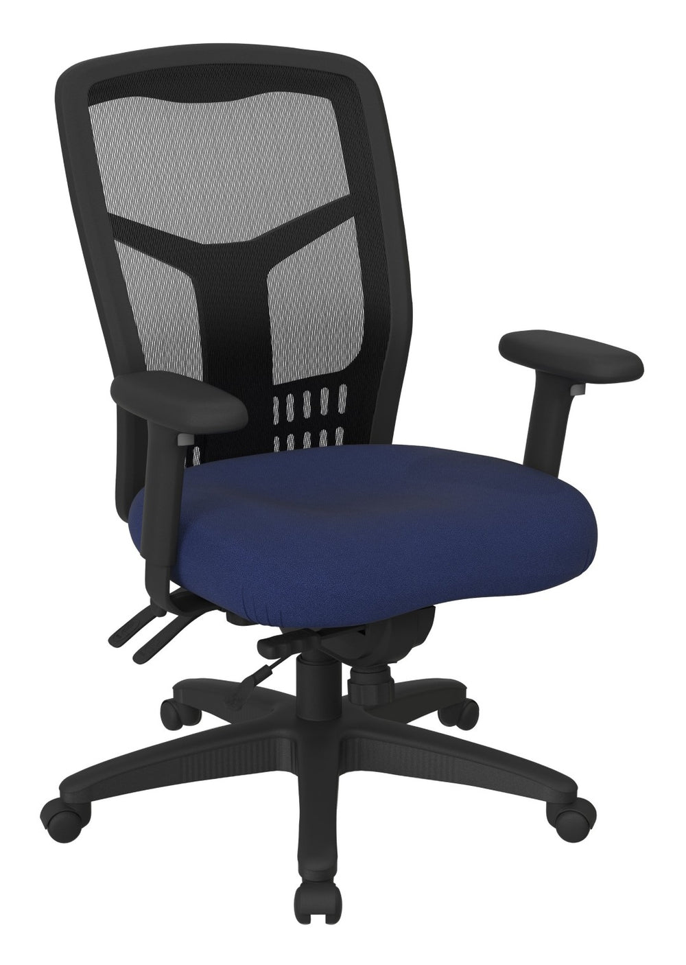 OSP Home Furnishings Progrid® High Back Ergonomic Mesh Office Chair with Lumbar Support and Pneumatic Controls 92892-225