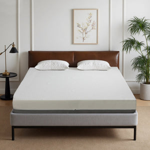 English Elm 10-inch Full Foam Mattress Japan Made Gel Cooling 7-zone Support Adjustable Base Ready W5081P394316
