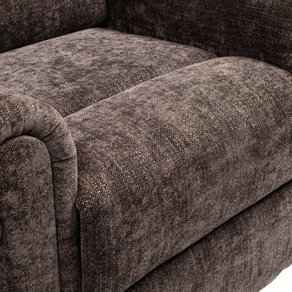 English Elm Jennifer Taylor Home - Irwin Power Lift Recliner Chair with Overstuffed Comfort, Smooth Lift Assist & Full Recline Support Brown B2719P238502