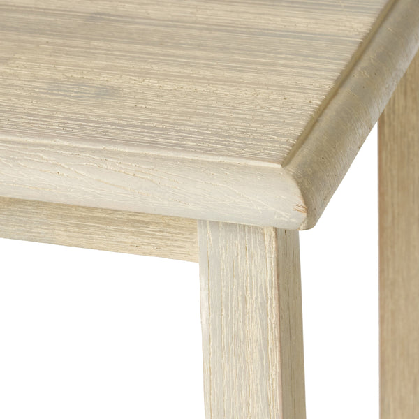 English Elm Christopher Knight Home® - End Table - Elegant Cream-White Solid Rubber Wood Design For Modern & Classic Home Décor Needs N771P269295Y