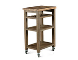 English Elm Steve Silver - Belden - Kitchen Cart - Gray