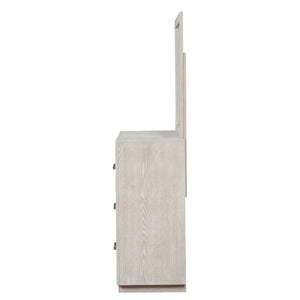 English Elm 1pc Solid Acacia Six Drawer Dresser Transitional Bedroom Storage with Dovetail Joinery B2741P460908