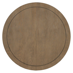 English Elm Trexm Rustic Farmhouse Extendable Dining Table Oak Veneer Drop Leaf Seats Six Espresso N715P399861P