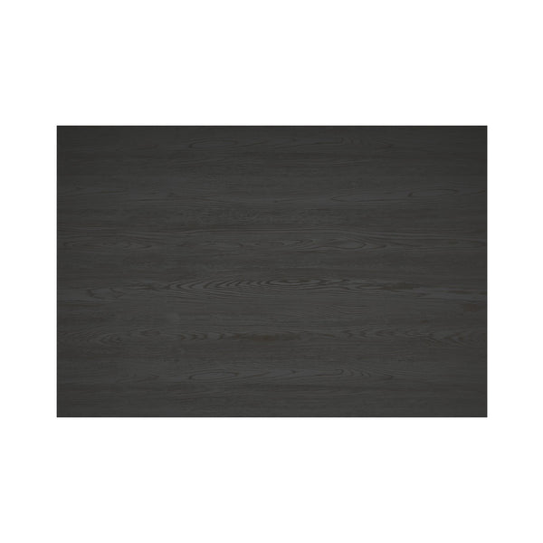 Atrium Rectangular Coffee Table - Bold Neoclassical Design with Hand-Glazed Blackened Sable Finish